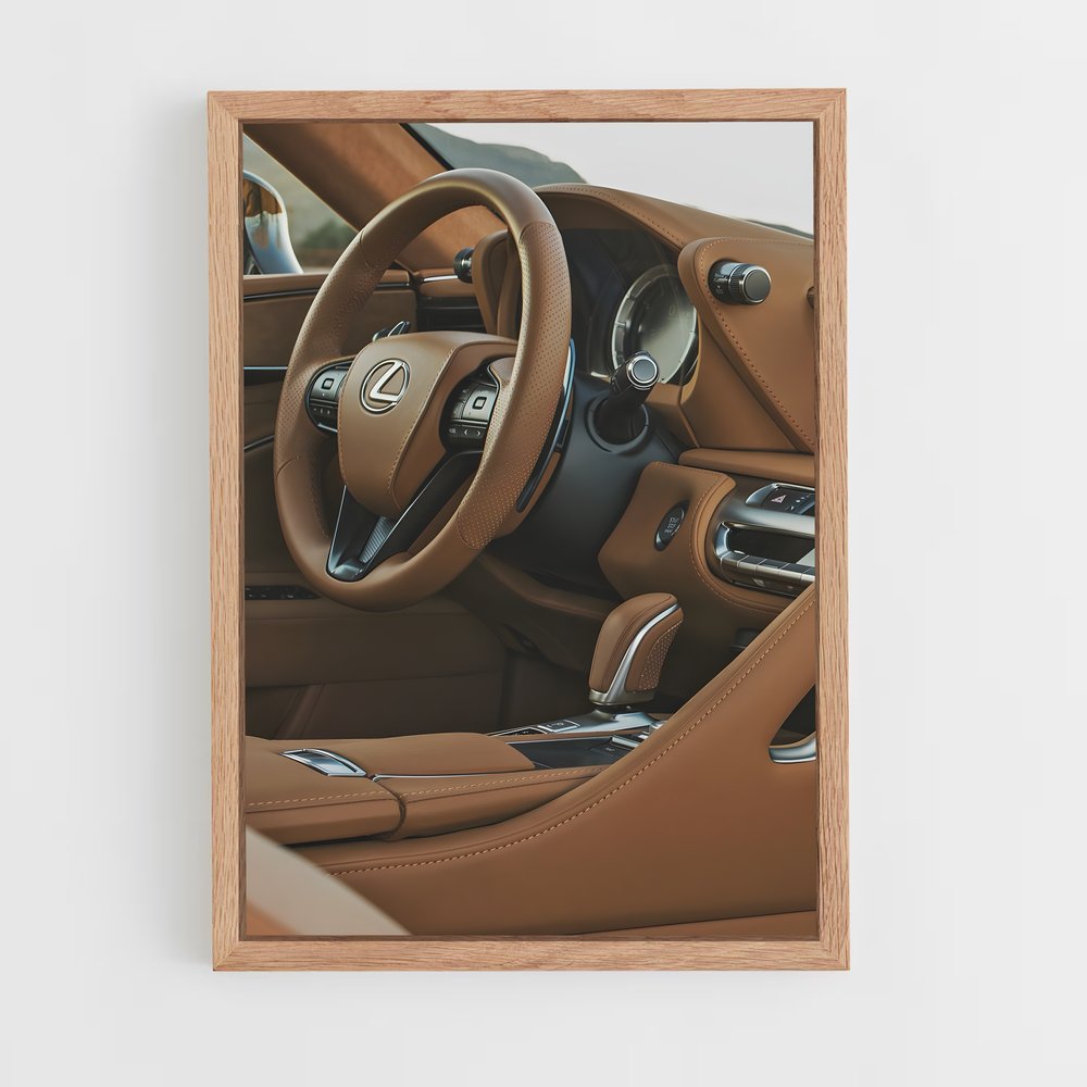 Poster Luxe Électrique – affiche Lexus (vue 4)